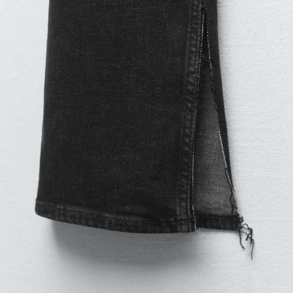 BRAND NEW ZARA Mid Rise Ankle Flare Jeans - Picture 5 of 6